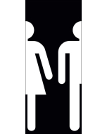 Sticker black Toilette-femme-homme-model-2-1-vert
