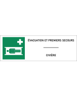 Panneau Civière