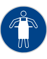 Panneau Tablier de protection obligatoire
