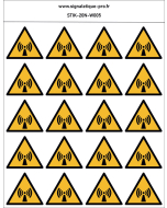 Panneau Radiations non ionisantes 20N