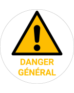 Panneau pictogramme Danger général