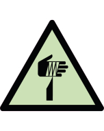  Panneau de danger matières inflammables photoluminescent