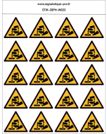 Panneau Substances corrosives – 20N