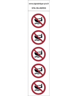 Panneau Pas de jet ski 5N