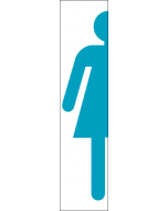Sticker bleu-219ebc Toilette-femme-model-2
