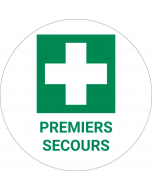 Panneau pictogramme Premiers secours
