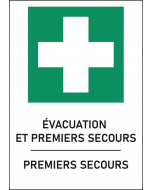 Panneau Premiers secours