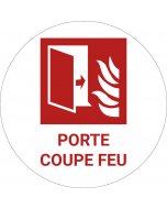 Panneau pictogramme Porte coupe feu