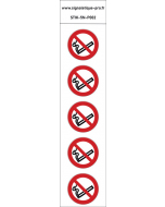 Panneau Interdiction de fumée 5N  
