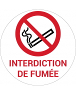 Panneau pictogramme Interdiction de fumée
