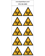 Panneau Radiations non ionisantes 10N