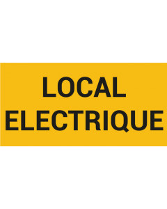 Picto local électrique