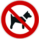 Interdit aux chiens