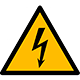 Pictogramme danger électrique