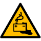 Pictogramme danger batterie