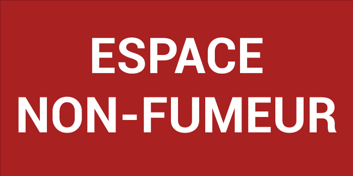 Pictogramme ESPACE NON-FUMEUR

