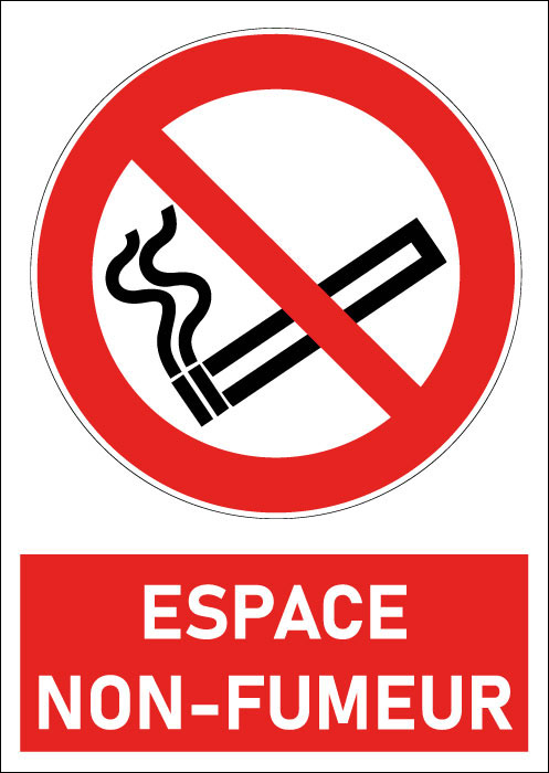 Pictogramme Espace non-fumeur
