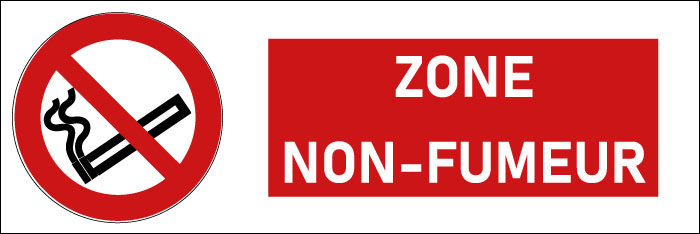 Pictogramme Zone non-fumeur 916