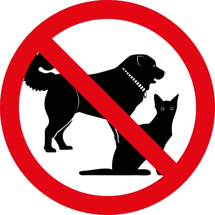 interdiction aux animaux