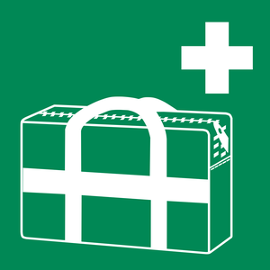 Pictogramme Sac médical d'urgence ISO 7010 E027
