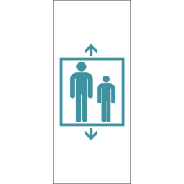 STICKER 3-219ebc -ascenseur-homme-enfant 3