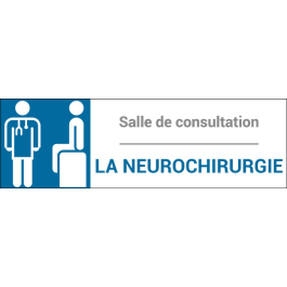 Plaque de porte classique Neurochirurgie