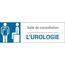 Plaque de porte classique Urologie