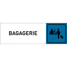 Plaque de porte classique Bagagerie