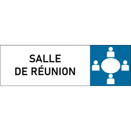 Plaque de porte classique Salle de réunion