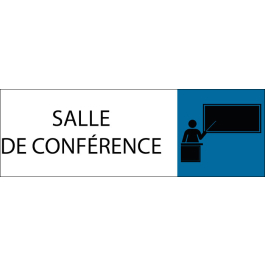 Plaque de porte classique Salle de conférence