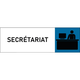 Plaque de porte classique Secrétariat