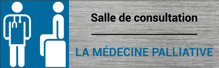 Plaque de porte Médecine palliative