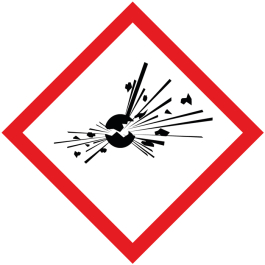 Pictogramme danger d'explosition - SGH01